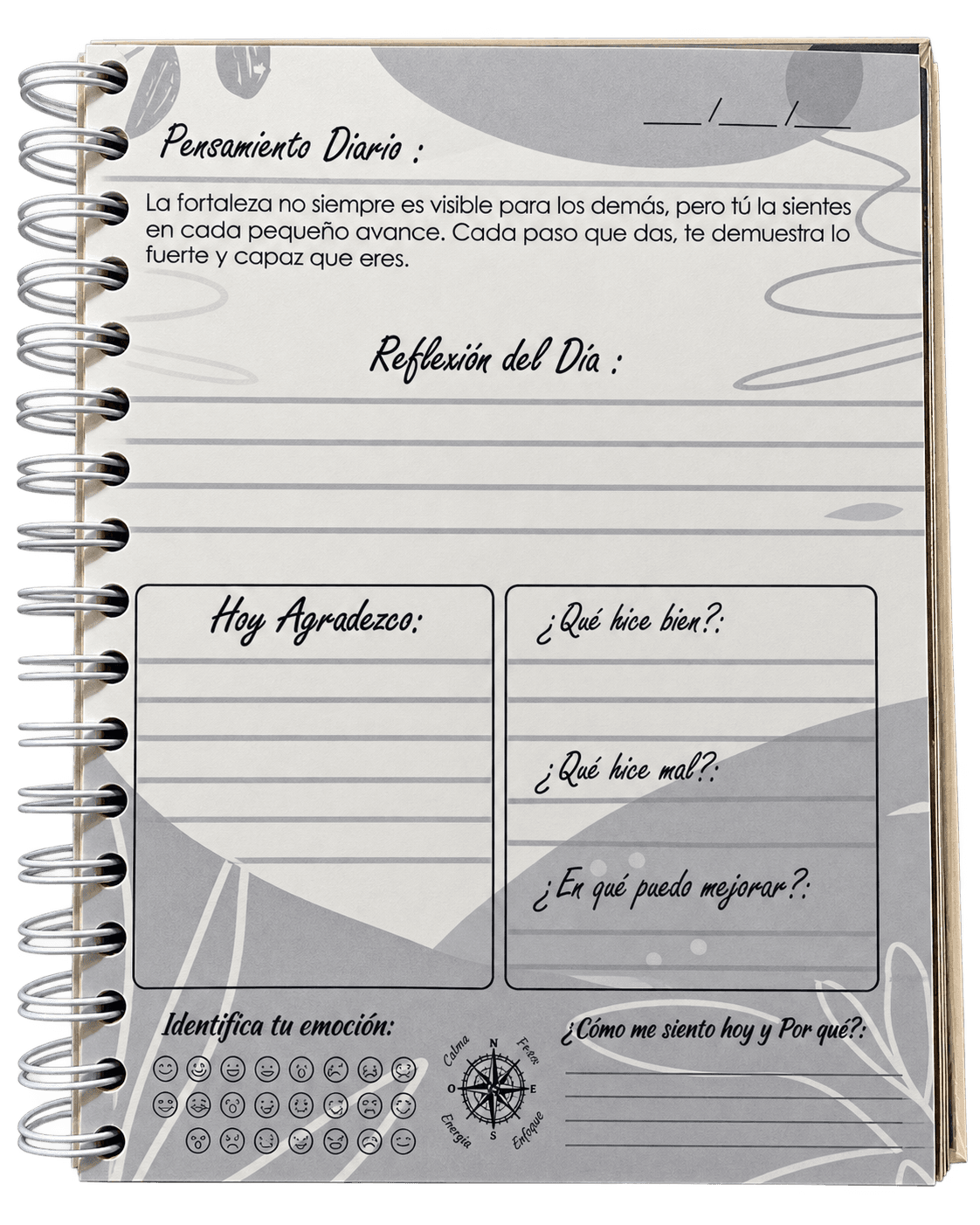 Daily thought page