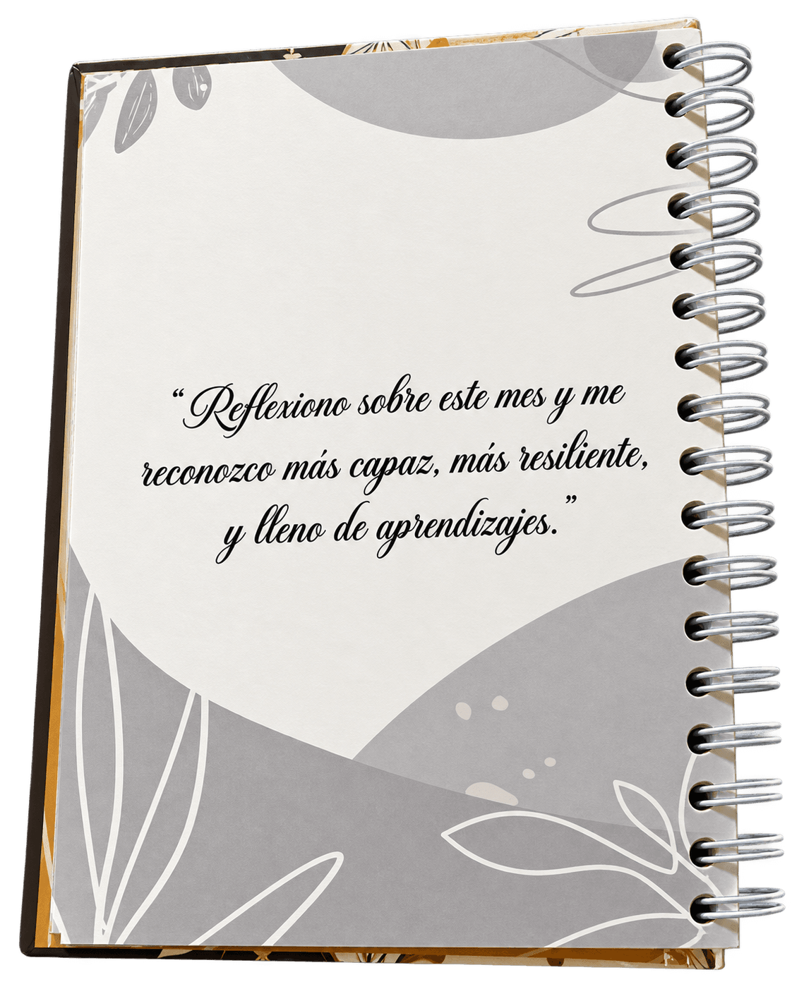 Monthly reflection page